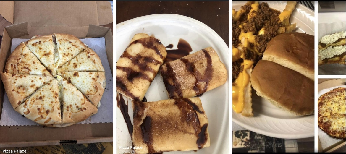 Pizza Palace Menu