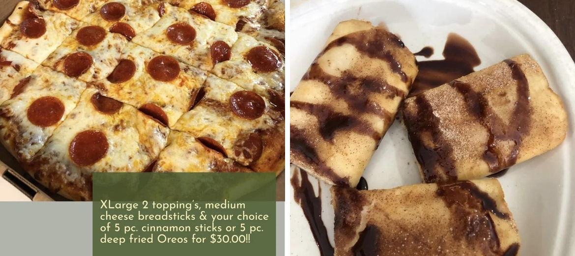 Pizza Palace Menu